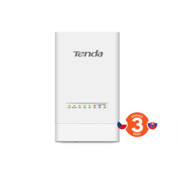 Tenda OS3 Outdoor CPE 5 GHz WiFi AC900, 867Mb/s, 4x LAN, 12 dBi, IP65, pasívna PoE výhybka + adaptér