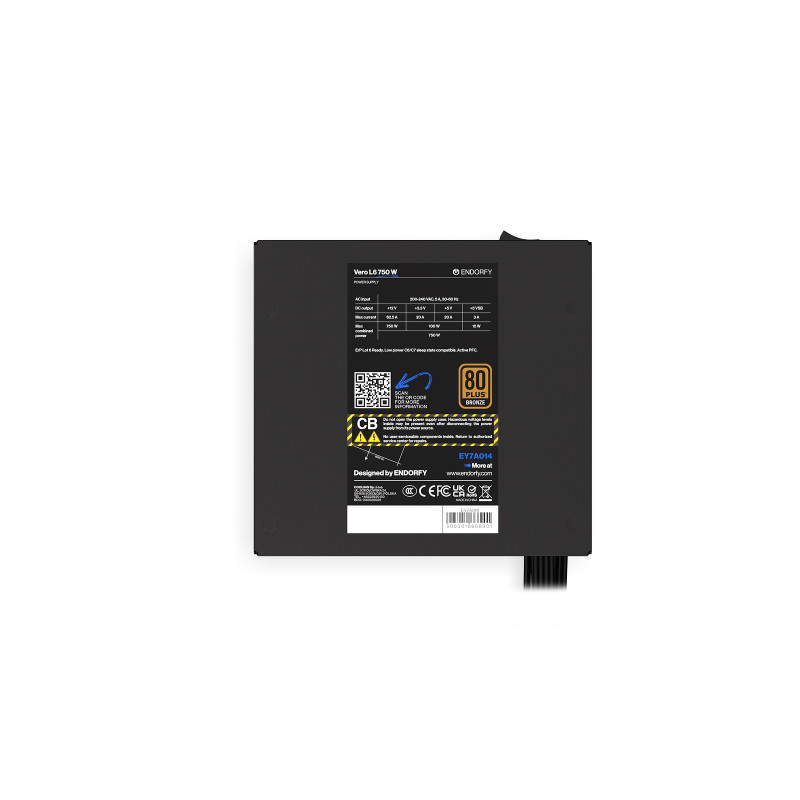 Endorfy Vero L6 Bronz 750W 80+ Bronz ATX3.1
