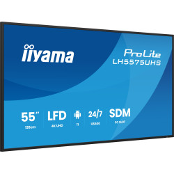 55'' iiyama LH5575UHS-B2AG: IPS, 4K UHD, Android, 24/7