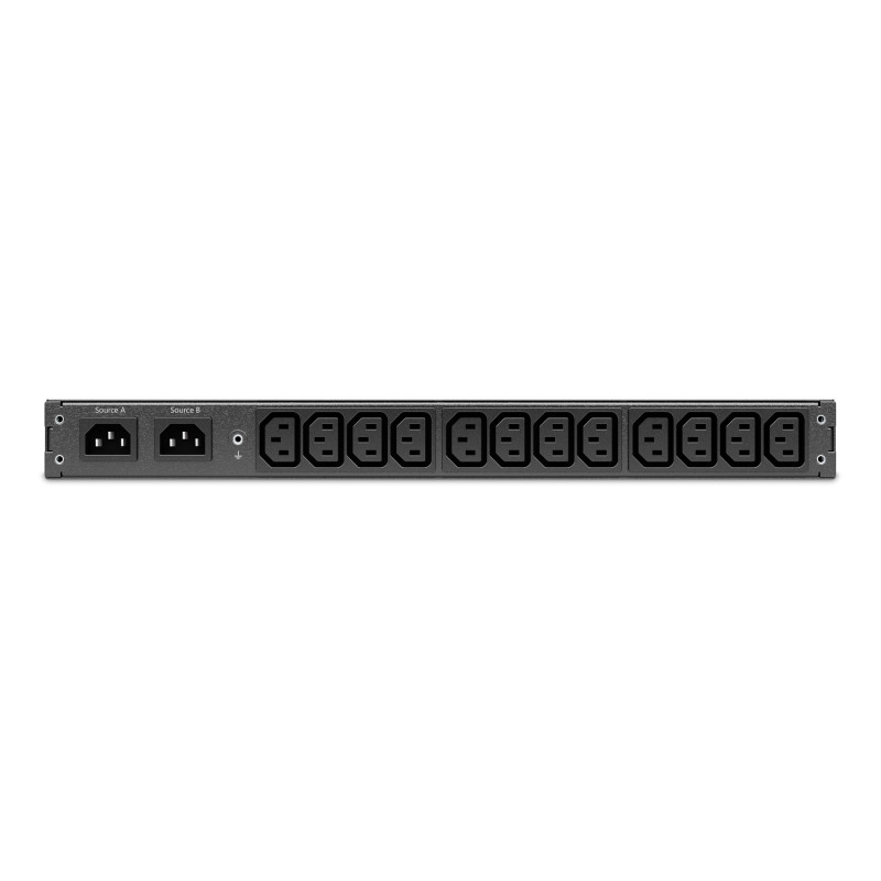 APC - Rack ATS, 230V, 10A, C14 in, (12) C13 out