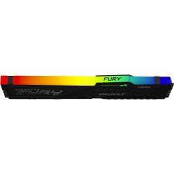 Kingston FURY Beast/DDR5/64GB/6000MHz/CL40/4x16GB/RGB/Black