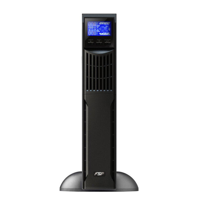 FSP UPS CHAMP 1K rack/tower, 2U, Schuko, 1000 VA/900 W, online