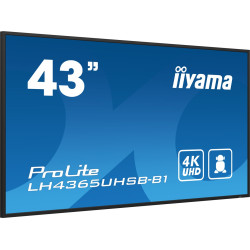 43'' iiyama LH4365UHSB-B1: IPS, 4K UHD, Android, 24/7