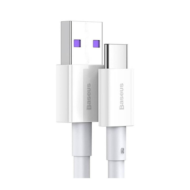 NONAME - Baseus Superior Series Fast Charging Dátový Kabel USB-A - USB-C 66W 2m White