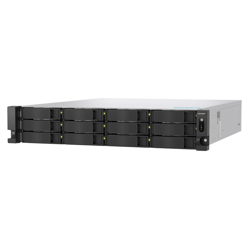 QNAP TS-h1277AXU-RP-R7-32G (Ryzen pre 5,3 GHz, ZFS, 32 GB DDR5 RAM, 12x SATA, 2x 2,5GbE, 2x 10GbE)