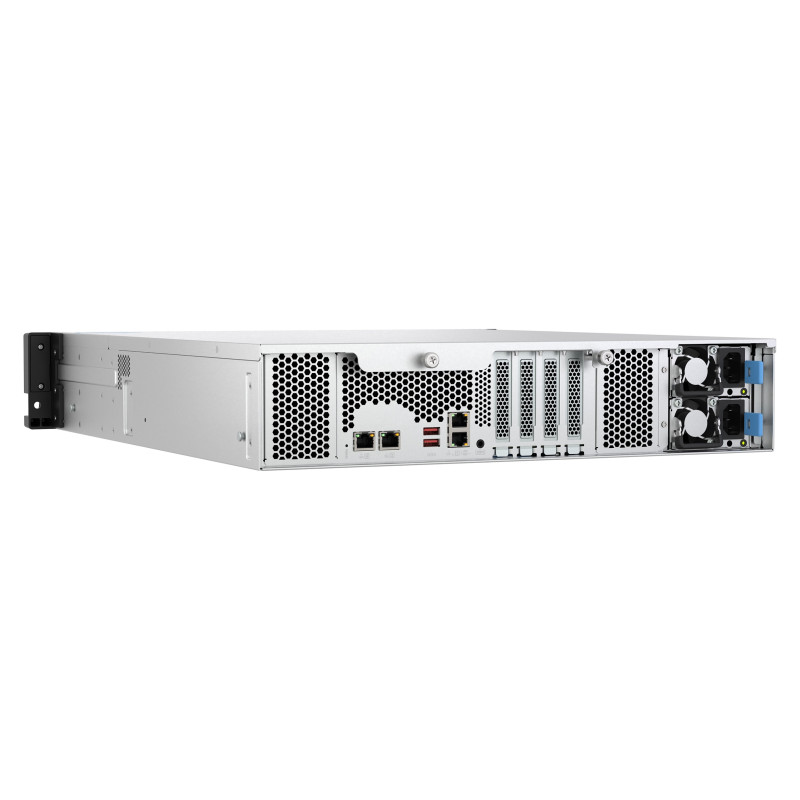 QNAP TS-h1277AXU-RP-R7-32G (Ryzen pre 5,3 GHz, ZFS, 32 GB DDR5 RAM, 12x SATA, 2x 2,5GbE, 2x 10GbE)