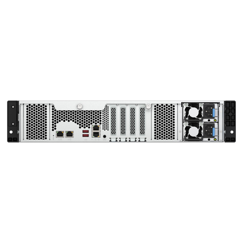 QNAP TS-h1277AXU-RP-R7-32G (Ryzen pre 5,3 GHz, ZFS, 32 GB DDR5 RAM, 12x SATA, 2x 2,5GbE, 2x 10GbE)