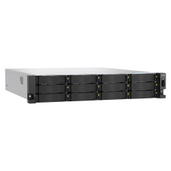 QNAP TS-h1277AXU-RP-R7-32G (Ryzen pre 5,3 GHz, ZFS, 32 GB DDR5 RAM, 12x SATA, 2x 2,5GbE, 2x 10GbE)