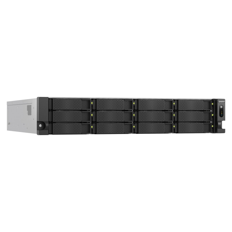 QNAP TS-h1277AXU-RP-R7-32G (Ryzen pre 5,3 GHz, ZFS, 32 GB DDR5 RAM, 12x SATA, 2x 2,5GbE, 2x 10GbE)