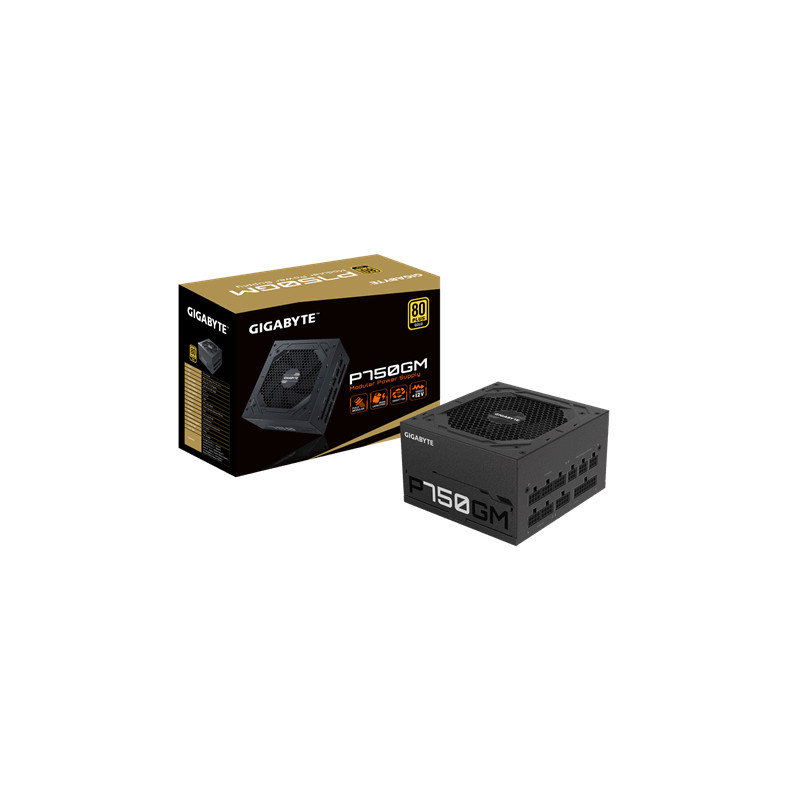 GIGABYTE P750GM/750W/ATX/80PLUS Gold/Modular/Retail