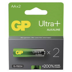 GP BATERIE - GP Alkalická batéria ULTRA PLUS AA (LR6) - 2ks