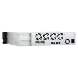 QNAP TS-h1065eU-8G (Intel 4core, ZFS, 8GB DDR5 RAM, 8x SATA + 2x E1.S, 1x PCIe, 2x 2,5GbE, 1x zdroj)