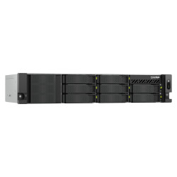 QNAP TS-h1065eU-8G (Intel 4core, ZFS, 8GB DDR5 RAM, 8x SATA + 2x E1.S, 1x PCIe, 2x 2,5GbE, 1x zdroj)