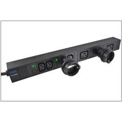 PremiumCord Adaptér IEC C20 M - SCHUKO CEE 7/3 F
