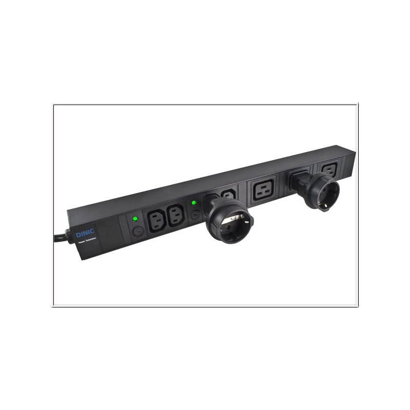 PremiumCord Adaptér IEC C20 M - SCHUKO CEE 7/3 F