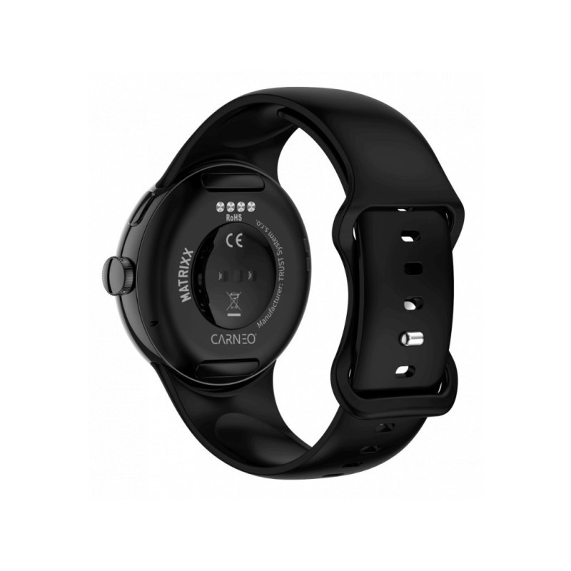 CARNEO Matrixx HR+/45mm/Black/Šport Band/Black