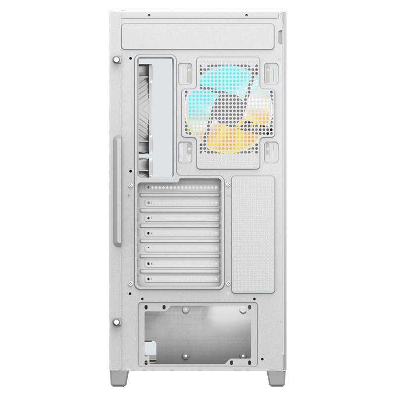 GIGABYTE C500 PANORAMIC STEALTH ICE/Midi Tower/Transpar./Biela