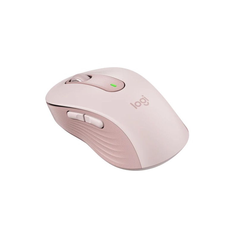 Logitech Signature M650/Kancelárska/Optická/Pre pravákov/4 000 DPI/USB+BT/Ružová