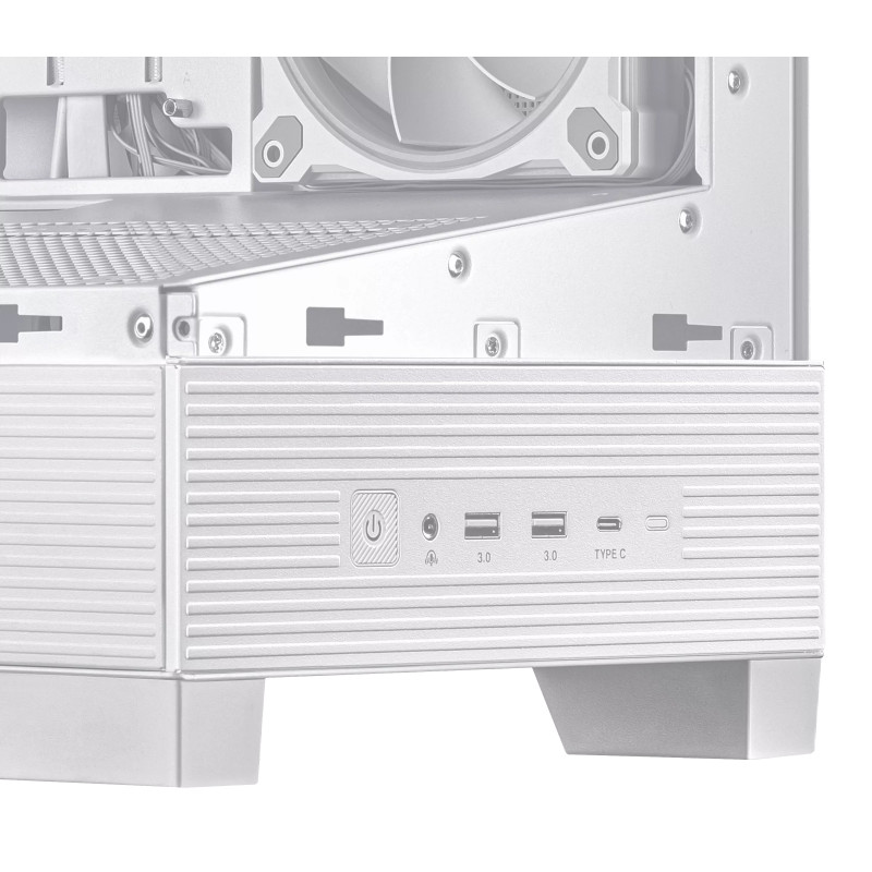 ASUS case A31 PLUS TG ARGB FANS white