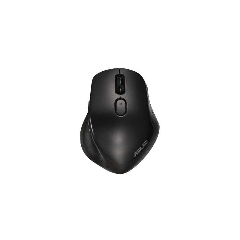 ASUS MW203 Multi-Device Wireless Silent Mouse/Ergonomická/Optická/Pre pravákov/2 400 DPI/USB+BT/Čierna