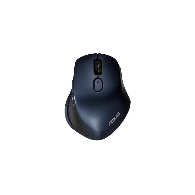 ASUS MW203 Multi-Device Wireless Silent Mouse/Ergonomická/Optická/Pre pravákov/2 400 DPI/USB+BT/Modrá