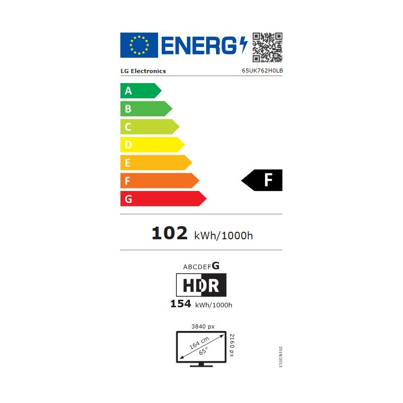 65'' LG LED HTV 65UK762H