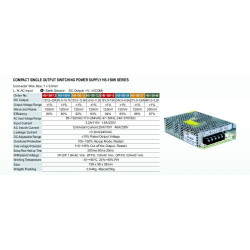 Priemyselný zdroj Carspa 12V-/150W spínaný HS-150/12