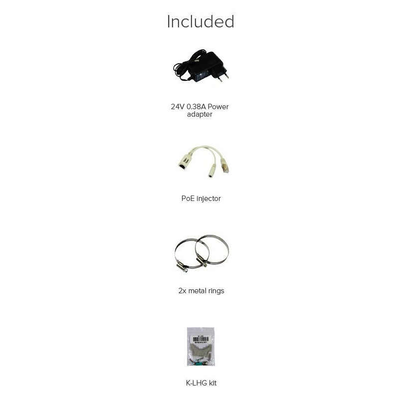 MikroTik RBLHG-5nD-3 Outdoor 802.11an 24,5 dBi jednotka LHG 5 (3-pack)