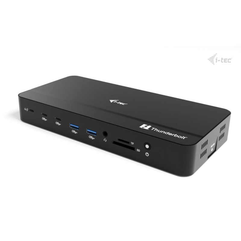 i-tec Thunderbolt 5 Triple Display Docking Station, M.2 slot, 6x USB, 2.5 GLAN, Power Delivery 140W