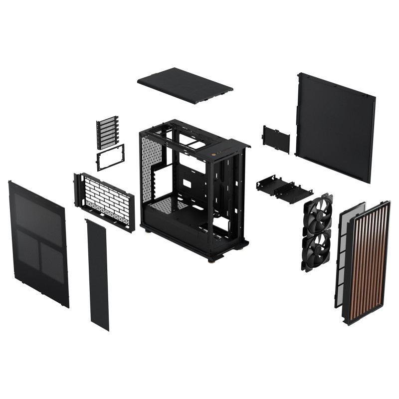 Fractal Design North Charcoal Black/Midi Tower/Black