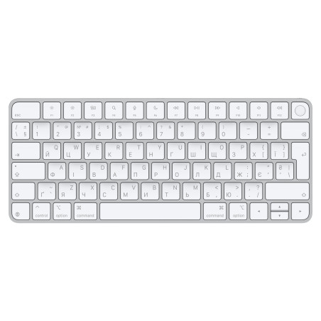 Apple Magic Keyboard Touch ID/Bezdrôtová Bluetooth/UA layout/Biela