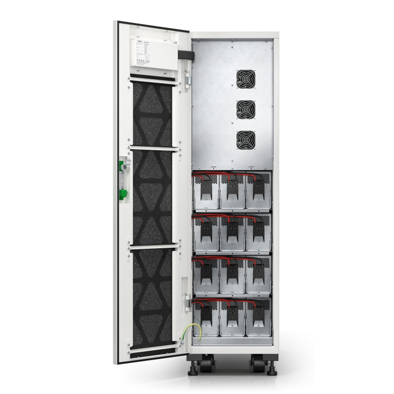 APC - Easy UPS 3S 10 kVA 400V 3:3 UPS, 2 vnútorné 7Ah modulárne batérie strings, expandable to 3
