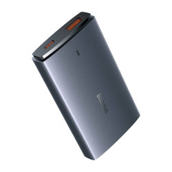 NONAME - Baseus Nabíjačka do siete GaN5 Pro Ultra Slim USB-C/USB-A 65 W sivá