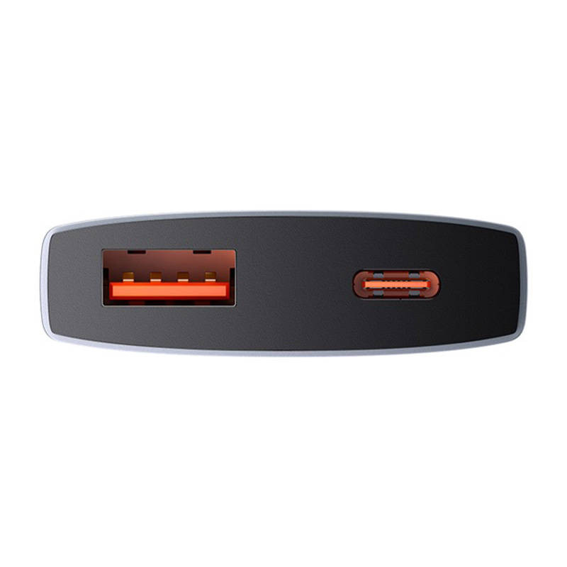 NONAME - Baseus Nabíjačka do siete GaN5 Pro Ultra Slim USB-C/USB-A 65 W sivá