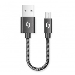 ALIGATOR PREMIUM 2A kábel, Micro USB 50cm, čierny