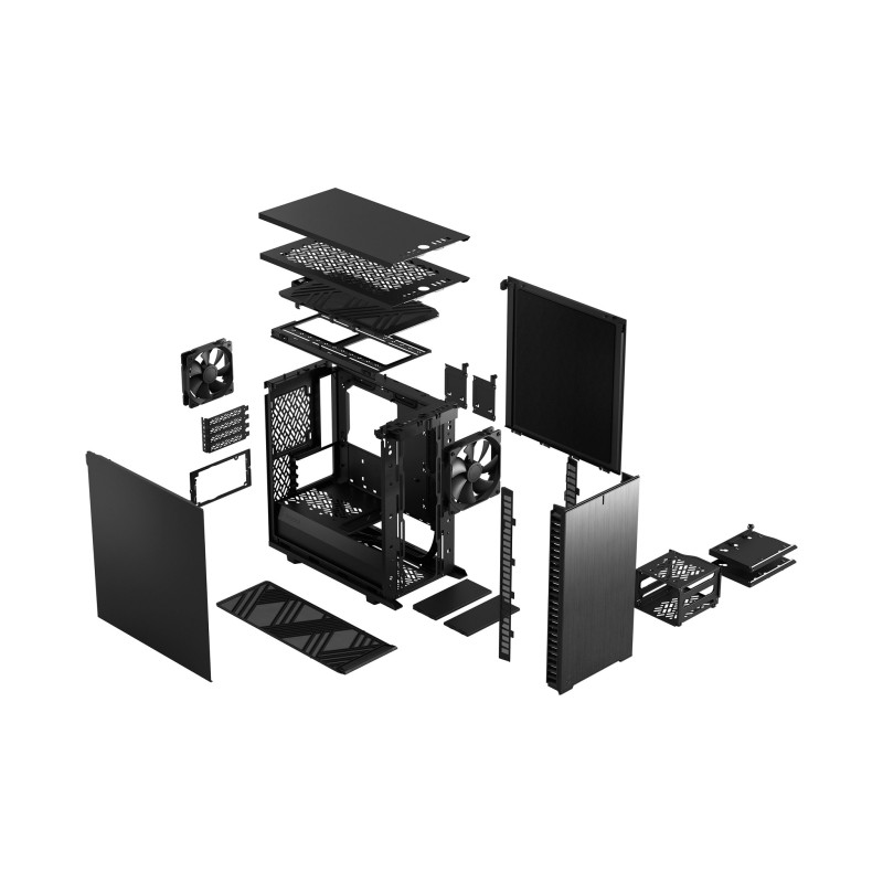Fractal Design Define 7 Mini Black Solid/Micro ATX/Black