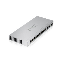 Zyxel XGS1010-12 v2, 12-Port Gigabit Unmanaged Switch with 8-Port 1G + 2-Port 2.5G + 2-Port SFP+