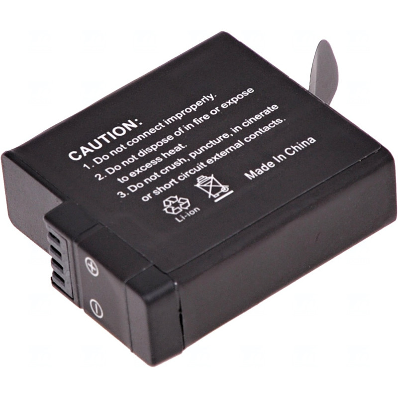 Batérie T6 Power pre GoPro Hero5, Hero6 Black, AHDBT-501, AABAT-001, 601-10197-000, 1250mAh, 4,8Wh