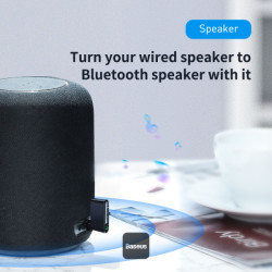 NONAME - Baseus bluetoooth audio adaptér Qiyin černý