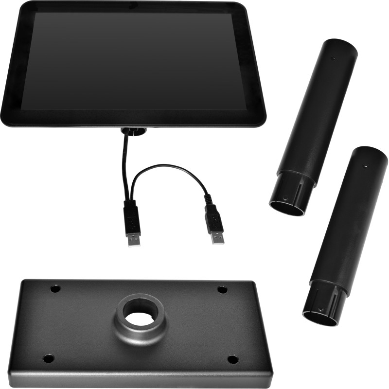 10,1'' LCD farebný zákaznícky monitor Virtuos SD1010R, USB, čierny