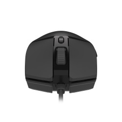 Genesis herná optická myš KRYPTON 220/RGB/6400 DPI/Herná/Optická/6 000 DPI/Drôtová USB/Čierna