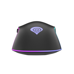 Genesis herná optická myš KRYPTON 220/RGB/6400 DPI/Herná/Optická/6 000 DPI/Drôtová USB/Čierna