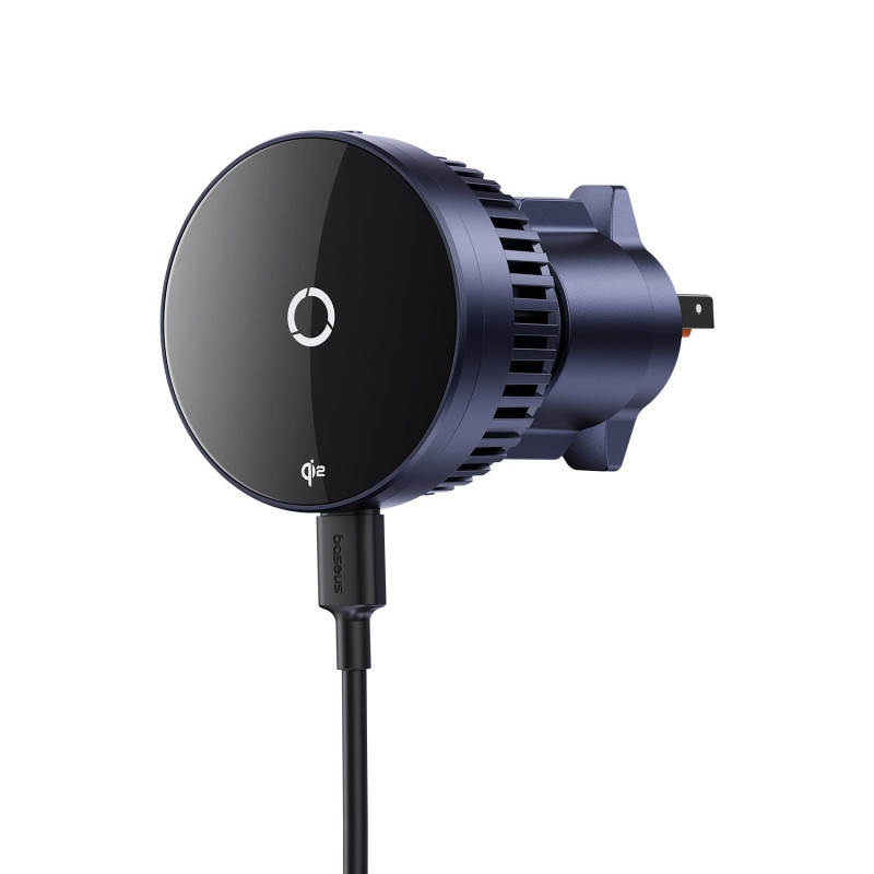 NONAME - Baseus MagPro Magnetický Držiak s Bezdrôtovým Nabíjaním 15W Black