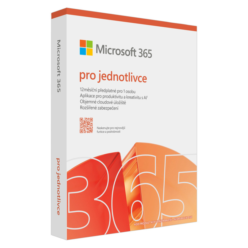 Microsoft 365 Personal FY25H2 Mac/Win, 1 rok, SK