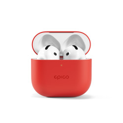 Epico silikónové Puzdro pre AirPods 4 - červená