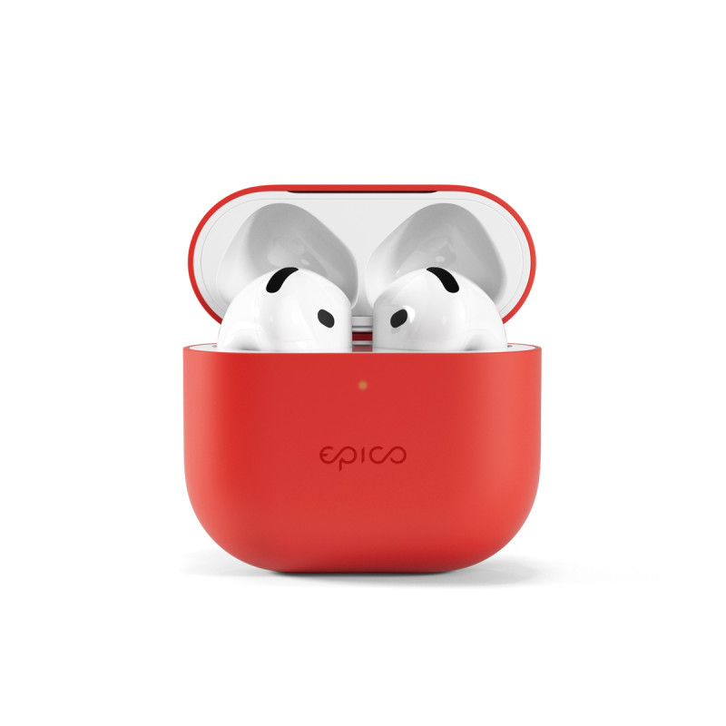 Epico silikónové Puzdro pre AirPods 4 - červená