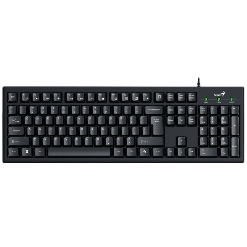 Genius Smart KB-100/Drátová USB/ CZ- SK layout/Čierna