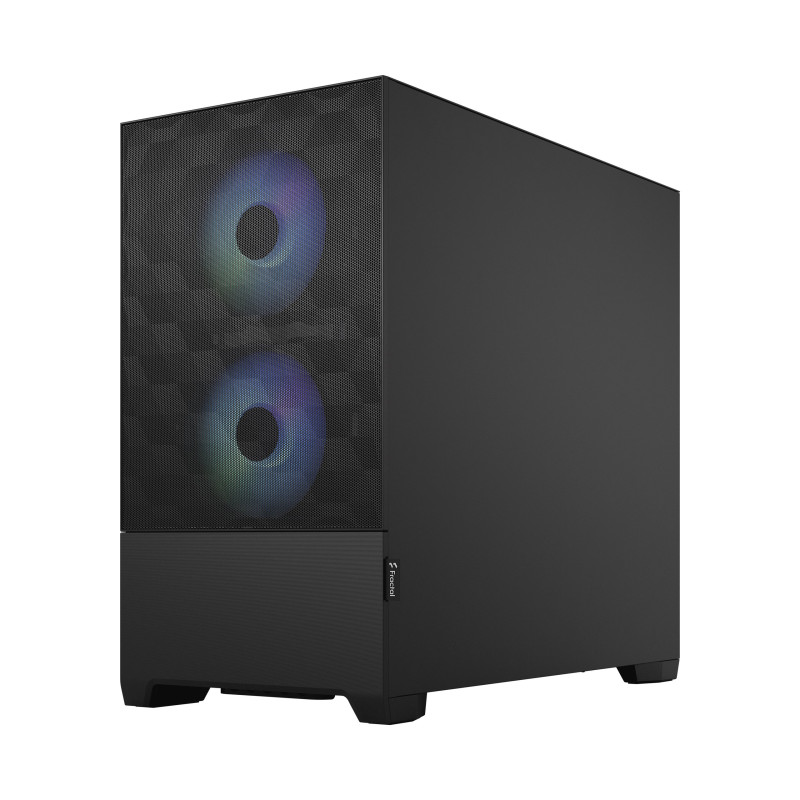 Fractal Design Pop Mini Air RGB Black TG Clear Tint/Micro Tower/Transpar./Black