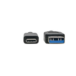 EATON - Kabel USB-C/USB-A (Samec/Samec), USB 3.1 Gen 2 (10Gb/s), USB-IF, kompatibilný Thunderbolt 3, 0.9m