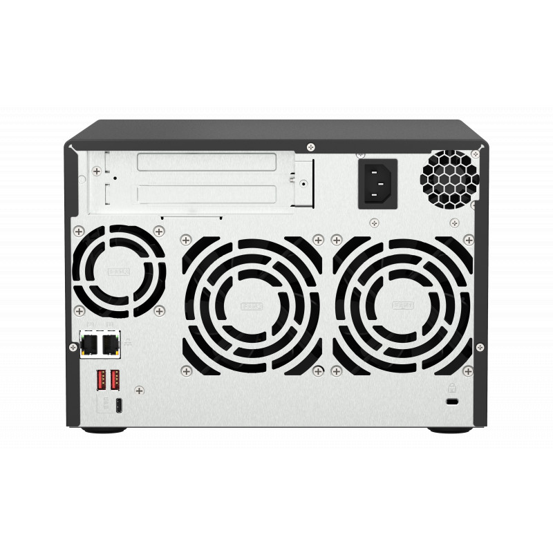 QNAP TS-673A-8G (Rýden 2,2 GHz / 8GB RAM / 6x SATA / 2x M.2 NVMe slot / 2x 2,5GbE / 2x PCIe / 4x USB)